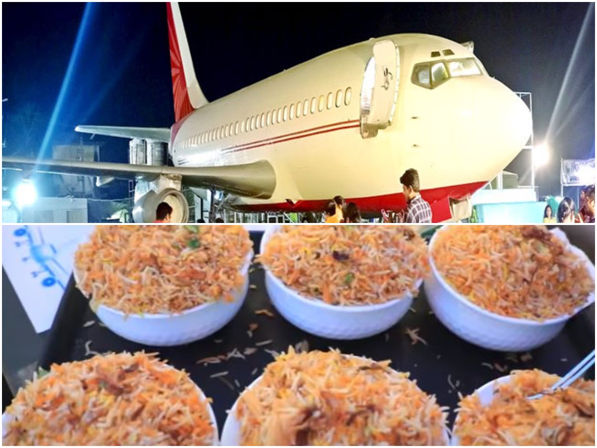 Viman Restaurant: అక్కడ విమానంలో కూర్చుని బిర్యానీ తినొచ్చు