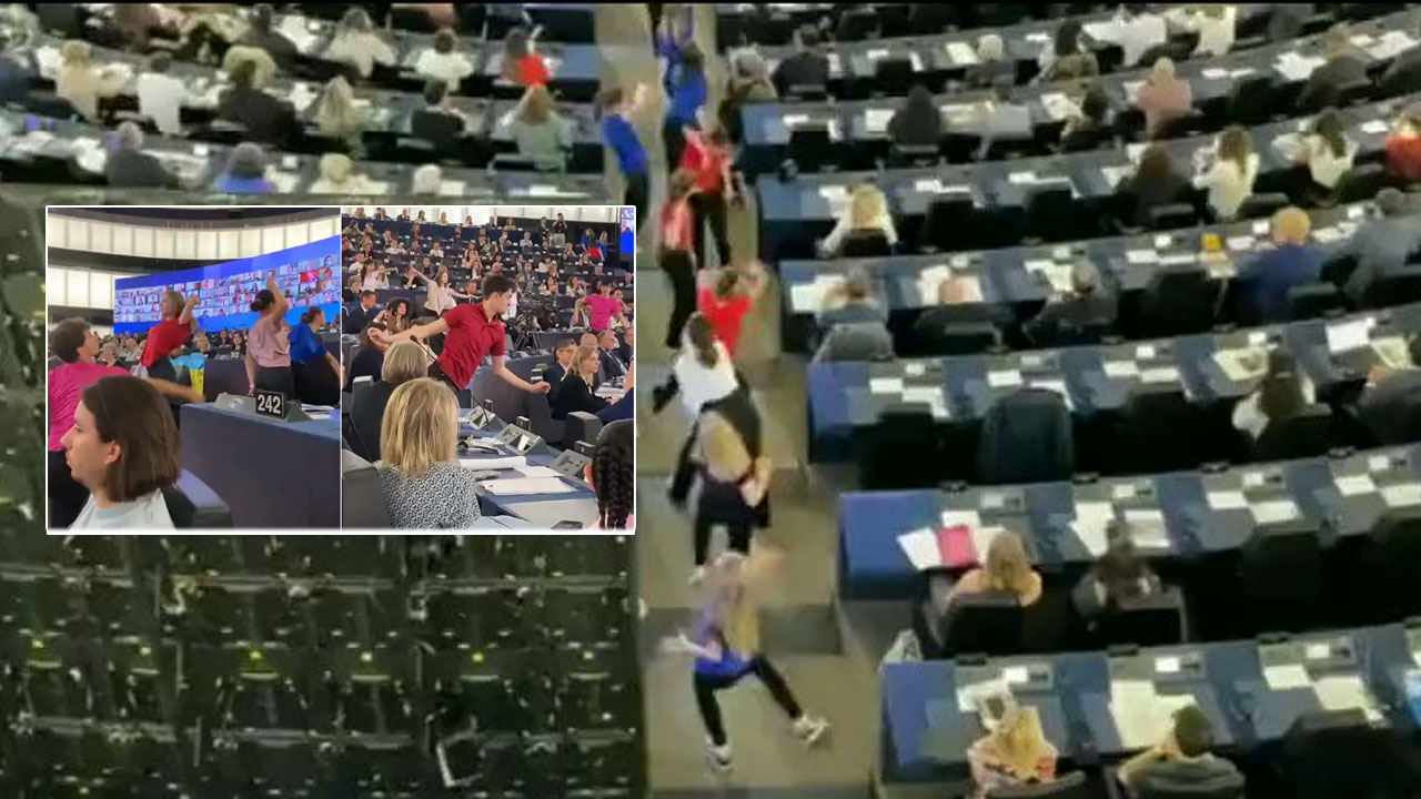 European Parliament: పార్లమెంట్‌లో డ్యాన్సులు… ఏకిపారేస్తున్న నెటిజన్లు..!