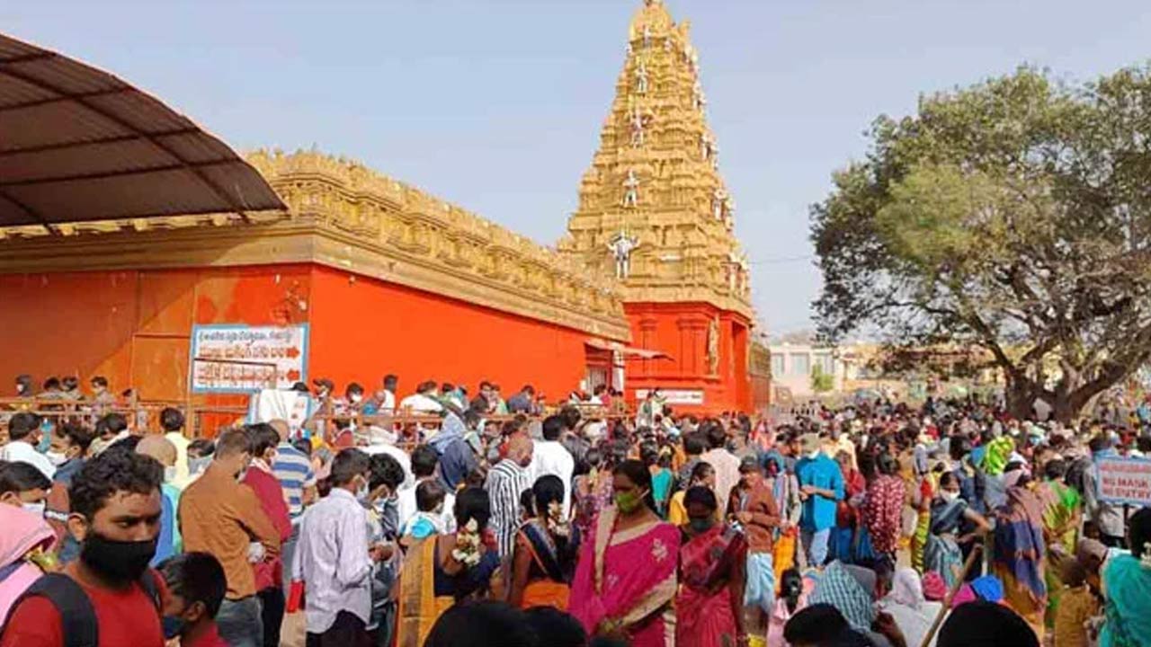 Hanuman Jayanti : కాషాయమయం.. కొండగట్టు క్షేత్రం..