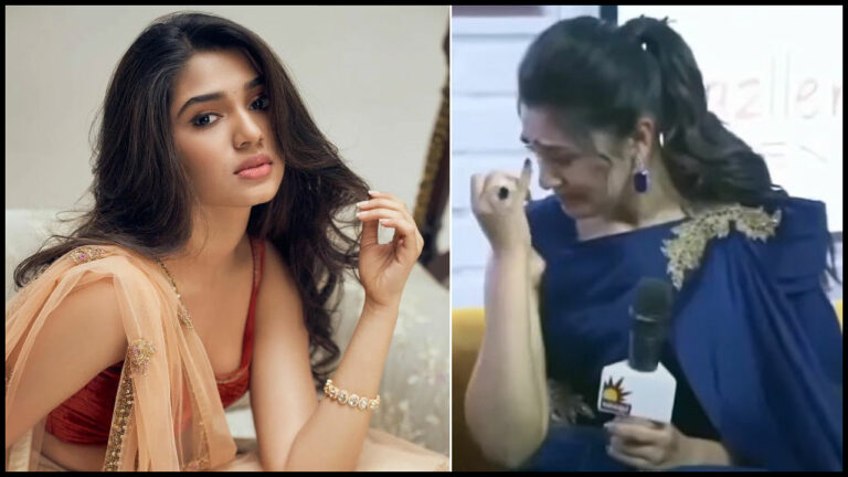 Krithi Shetty: యాంకర్ల ఓవరాక్షన్.. ఏడ్చేసిన నటి