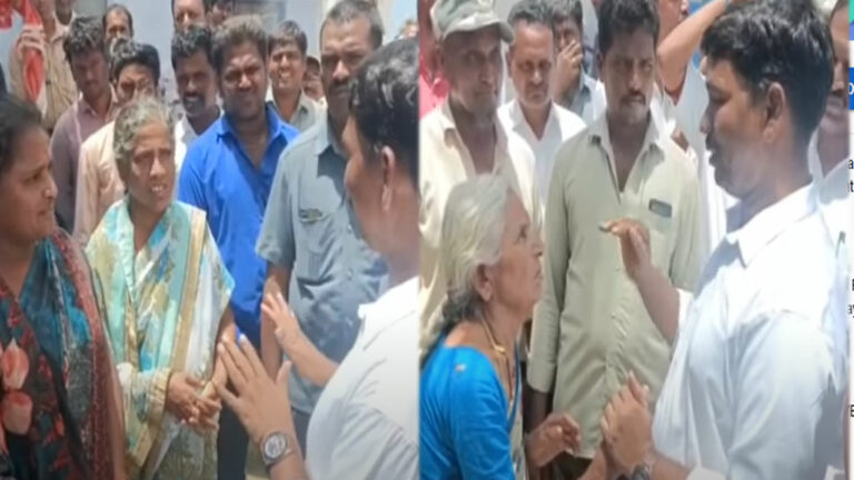 MLA Sudhakar: వైసీపీ ఎమ్మెల్యేను నిలదీసిన వృద్ధురాలు..!