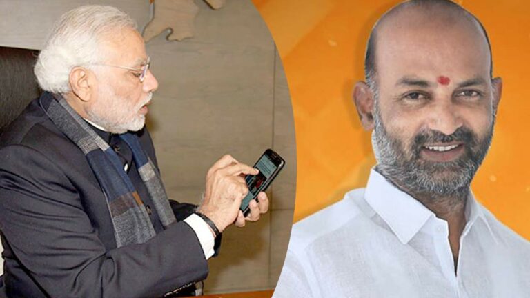 PM Modi : శభాష్‌.. బండి సంజయ్‌.. కష్టపడి పని చేస్తున్నారు