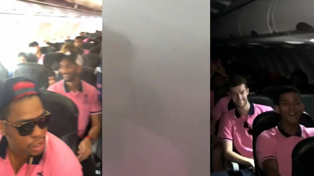 Rr Flight Hit By Turbulence