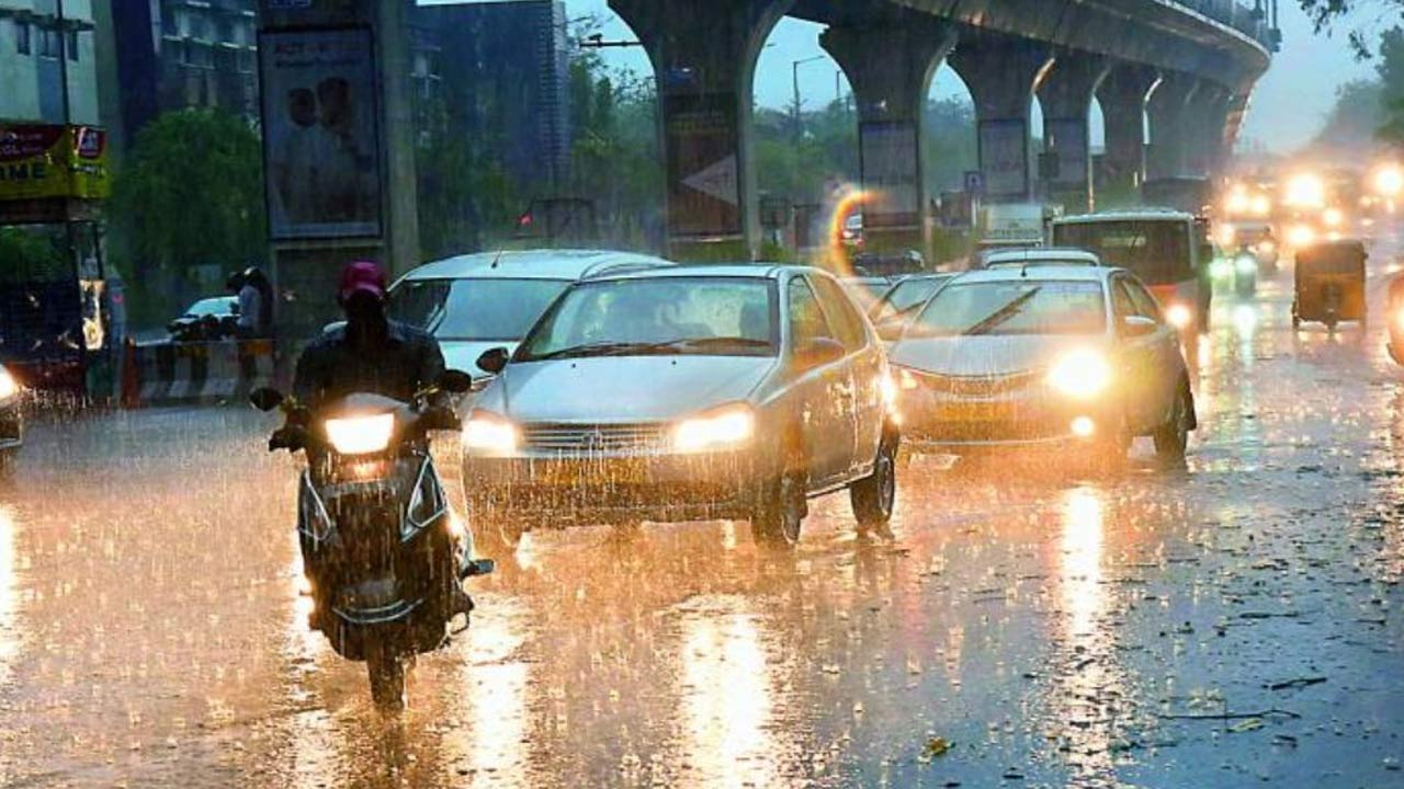 Weather Update : హైదరాబాద్‌లో పలు చోట్ల భారీ వర్షం..