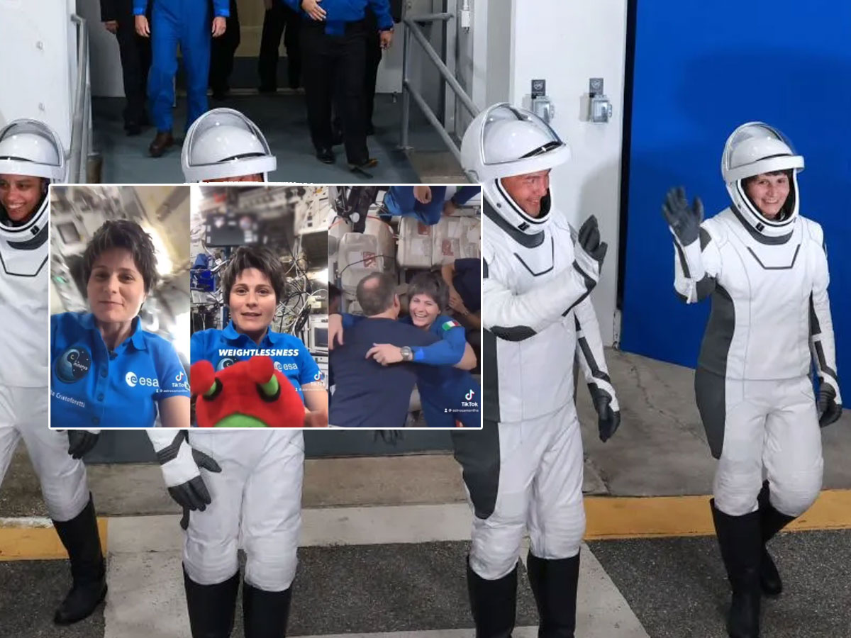 TikTok: స్పేస్‌ స్టేషన్‌లోనూ టిక్‌టాక్‌.. వైరల్‌