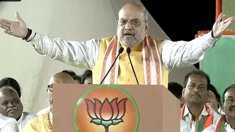 Amit Shah : డబుల్‌ ఇంజన్‌తో తెలంగాణను సస్యశ్యామలం చేస్తాం