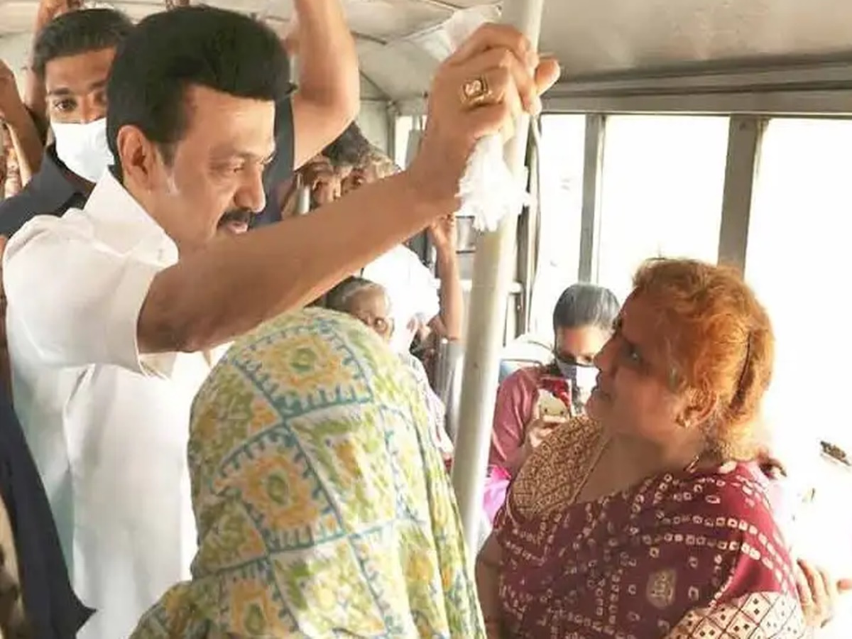 Tamilnadu: ఆర్టీసీ బస్సులో ప్రయాణించిన సీఎం స్టాలిన్