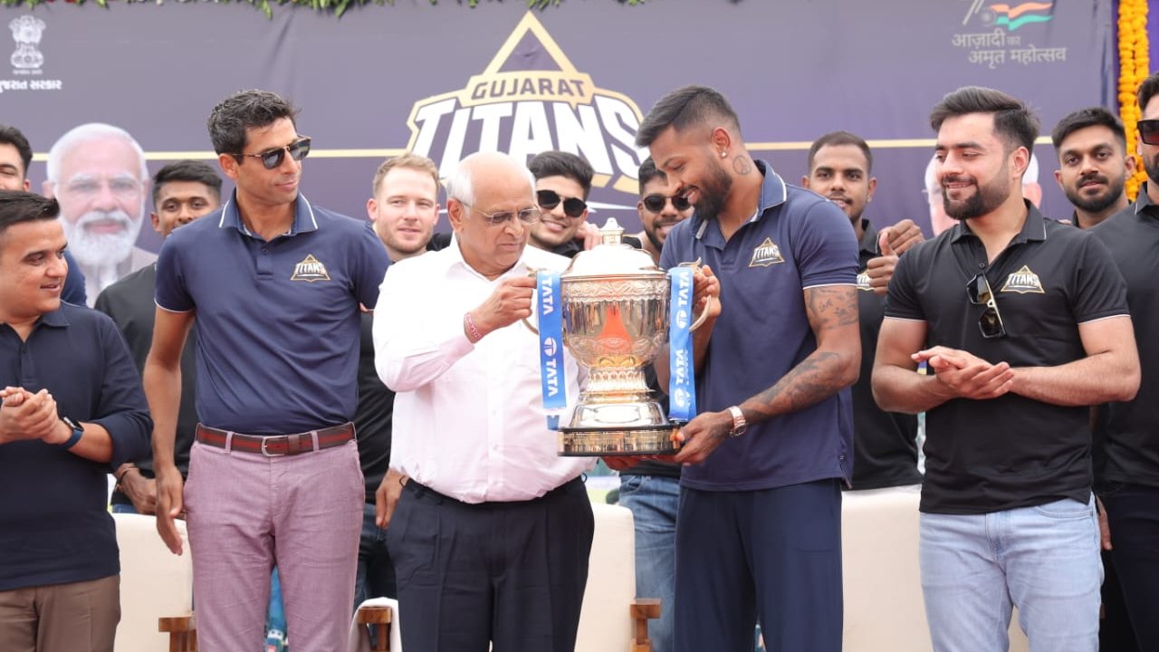 IPL 2022: ఛాంపియన్లను సన్మానించిన గుజరాత్ సీఎం