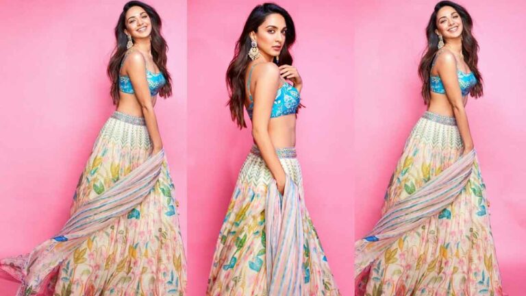 Kiara Advani: పూల పూల లెహంగాలో చరణ్ హీరోయిన్.. చంపేస్తుందిగా