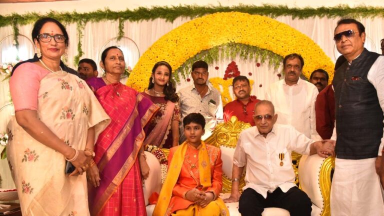 Super Star: కృష్ణ సోదరి ఇంట శుభకార్యం!