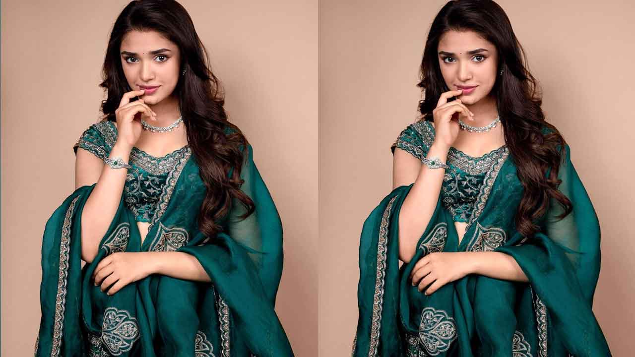 Krithi Shetty: బేబమ్మ చిలిపి చూపులు.. కుర్రాళ్లకు గిలిగింతలు పుట్టిస్తున్నాయే