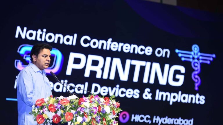 KTR:3డీ ప్రింటింగ్‌పై దృష్టి సారించాం