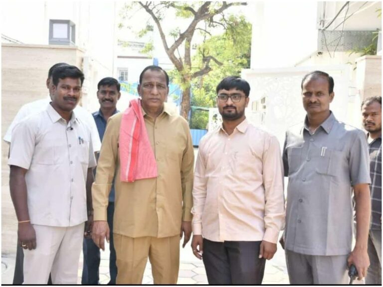 May Day: కార్మికుడి డ్రెస్ లో మంత్రి మల్లారెడ్డి