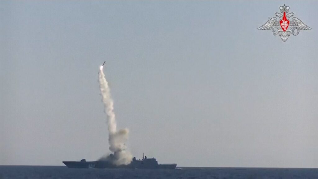 Russia Launches Hypersonic Missile