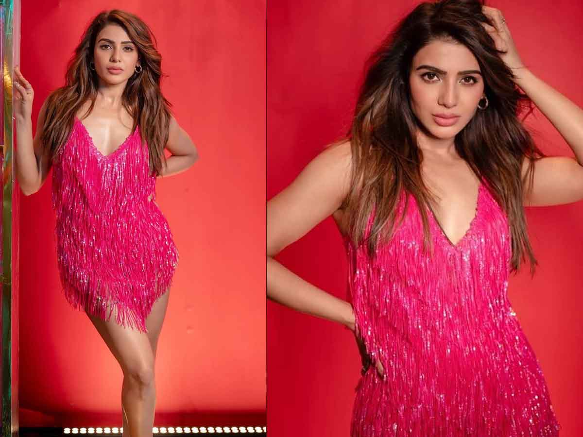 Samantha: పింక్ టాప్ లో సామ్ మెరుపులు.. మతి తప్పుతుందంటున్న నెటిజన్లు