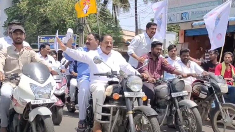 Sandra Venkata Veeraiah: ఎన్టీఆర్ విగ్రహాన్ని ఆవిష్కరించిన ఎమ్మెల్యే సండ్ర