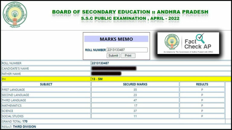 AP 10th Class Results: 11 మార్కులకే పాస్.. క్లారిటీ ఇచ్చిన విద్యాశాఖ