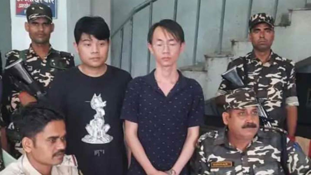 Indian Boarder: Two Chinese arrested on Indian border.