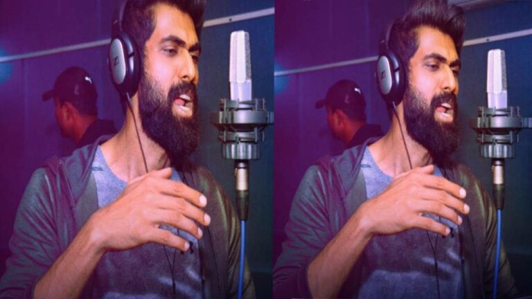 Rana : ‘విరాటపర్వం’లో పాట పాడిన రానా