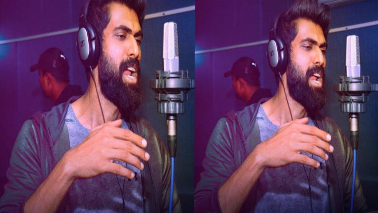 Rana : ‘విరాటపర్వం’లో పాట పాడిన రానా