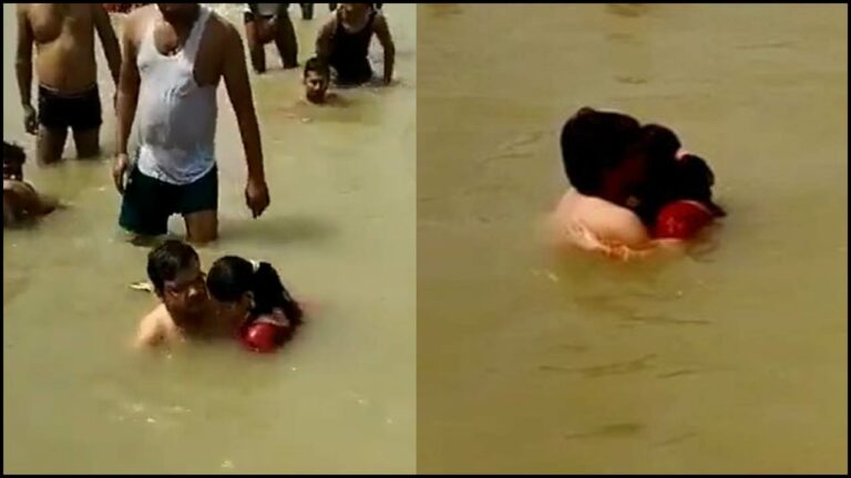 Viral News: ముద్దు పెట్టుకున్న జంటకు జనం బడితపూజ