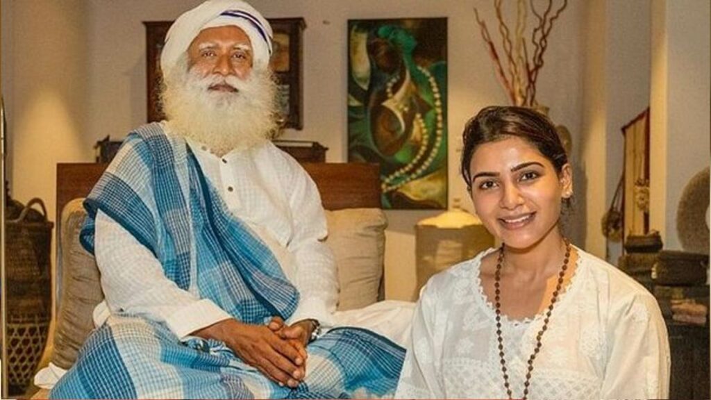 Sadhuguru Samantha
