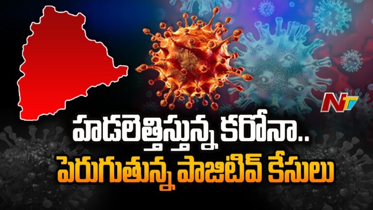 Telangana Coronavirus: హడలెత్తిస్తున్న క‌రోనా..  పెరుగుతున్న పాజిటివ్‌ కేసులు