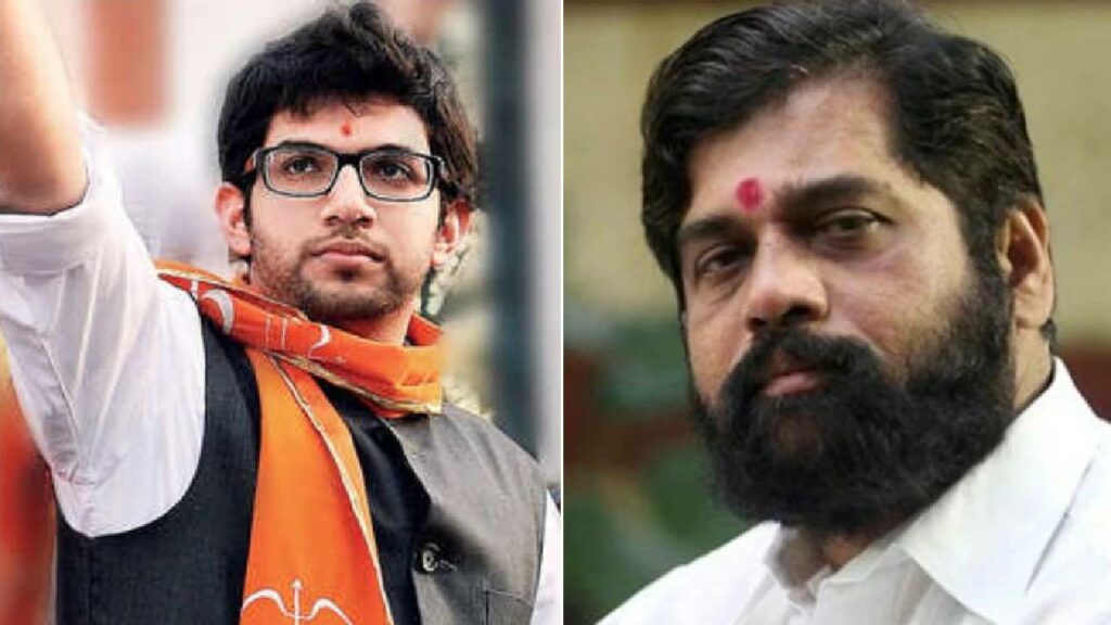 Aditya Thackeray, Shinde