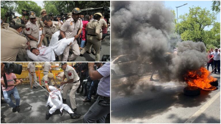 Delhi Tension: ఈడీ ఆఫీస్ వద్ద ఉద్రిక్తత.. కాంగ్రెస్ నేతల అరెస్ట్