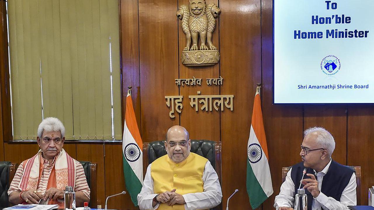 Jammu Kashmir: Amit Shah High Level Meeting on Targeted Killings