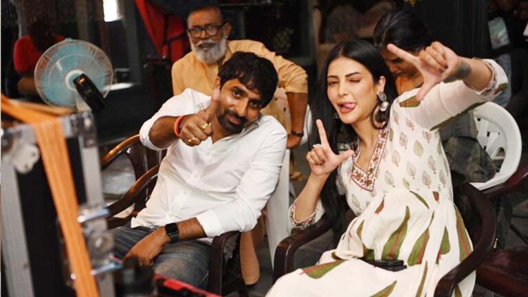 #NBK 107: బాల‌య్య సినిమా సెట్‌లో.. క్రాక్ బ్యూటీ..!