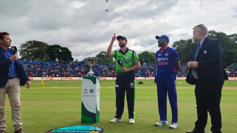 IND Vs IRE: టీమిండియాదే టాస్.. తొలి టీ20 మ్యాచ్‌కు వరుణుడి ఆటంకం