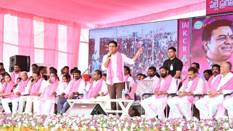 Minister KTR : 24గంటలు కరెంటు ఇస్తున్నది ఒక్క తెలంగాణలోనే
