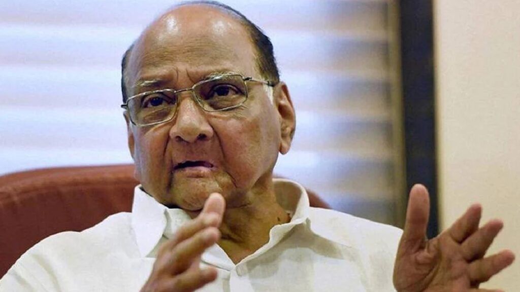 Ncp President Sharad Pawar