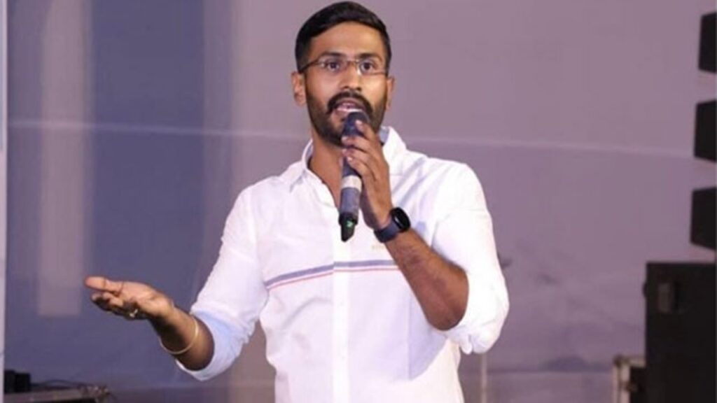 Nsui State President Balmoori Venkat