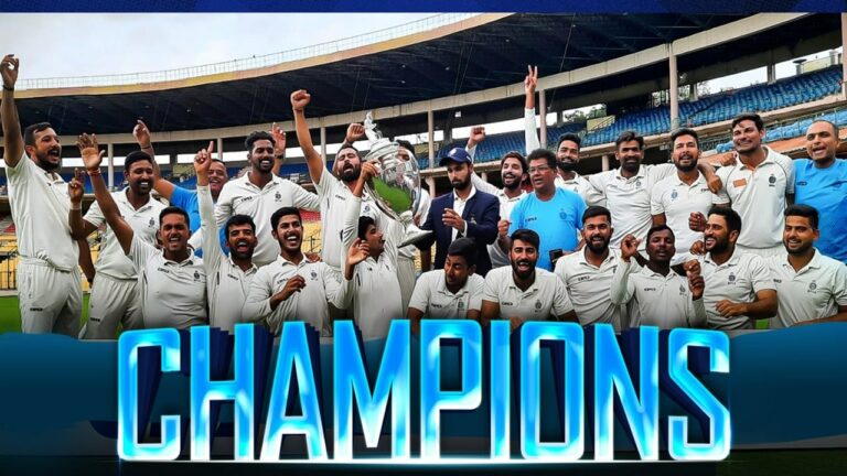 Cricket: చరిత్ర సృష్టించిన మధ్యప్రదేశ్.. తొలిసారి రంజీ ట్రోఫీ కైవసం