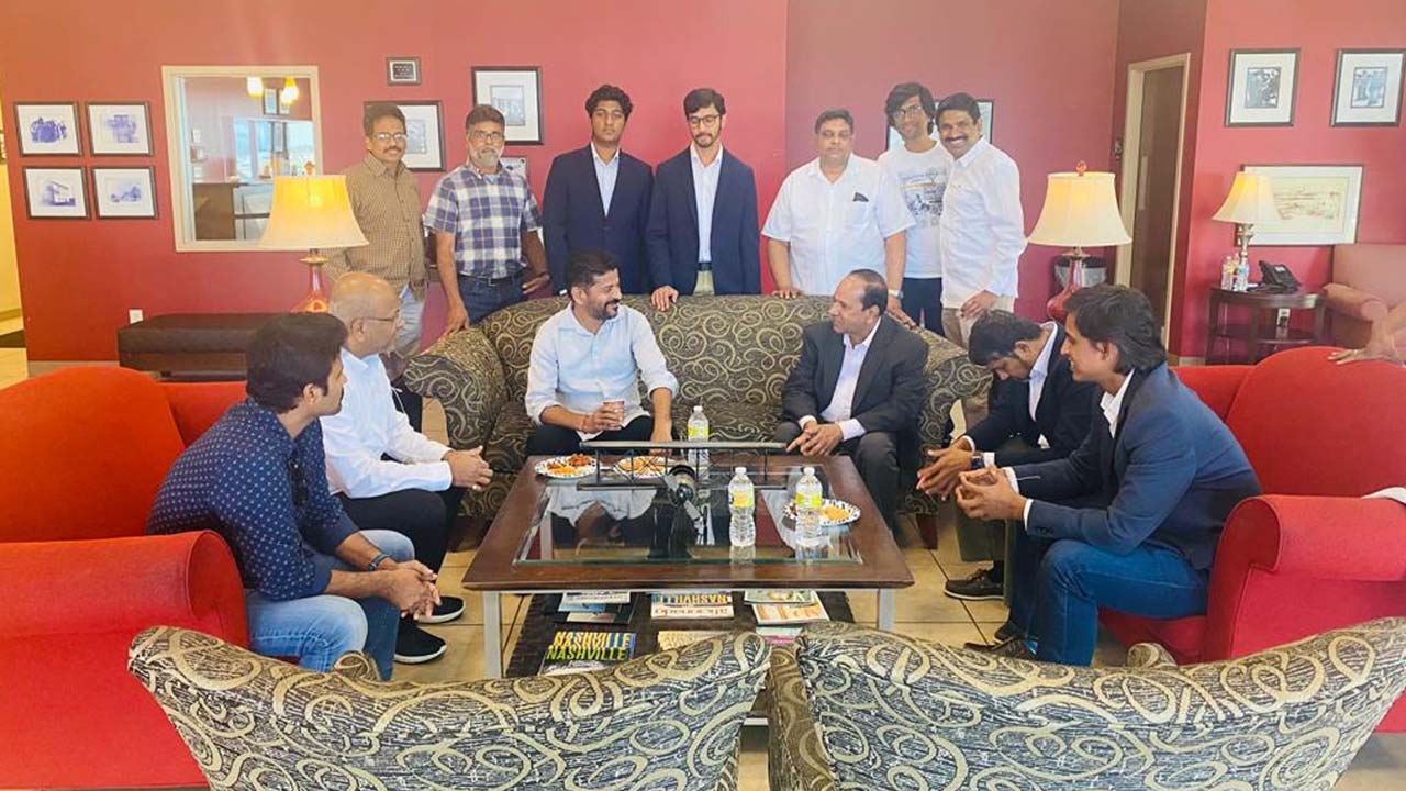 Revanth reddy in America: నాష్‌విల్లే సిటీలో పర్యటన..! నగరానికి..?