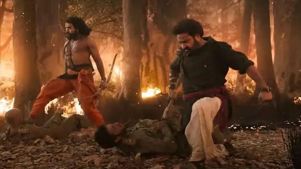 Rrr Movie Climax Scene Visual Effects