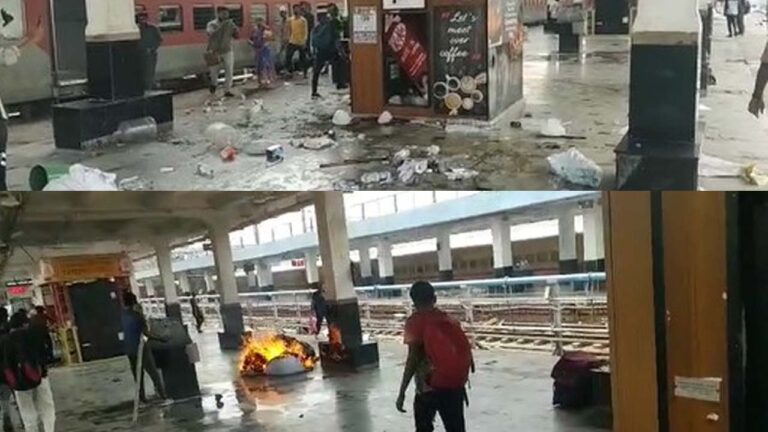 Secunderabad: ‘అగ్నిపథ్’ స్కీమ్‌పై ఆందోళన.. సికింద్రాబాద్‌ రైల్వే స్టేషన్‌లో విధ్వంసం..!