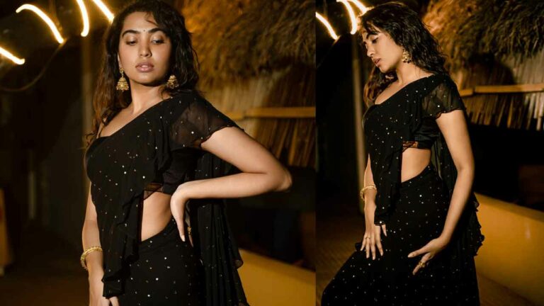 Shivathmika Rajashekar: నల్లకోకలో స్టార్ డాటర్ సెగలు పుట్టిస్తుందిగా