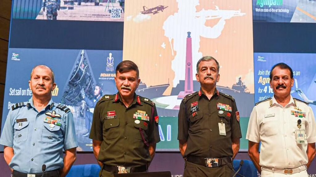 Tri Services On Agnipath