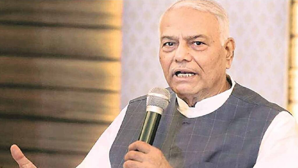 Yashwant Sinha Resign To Tmc