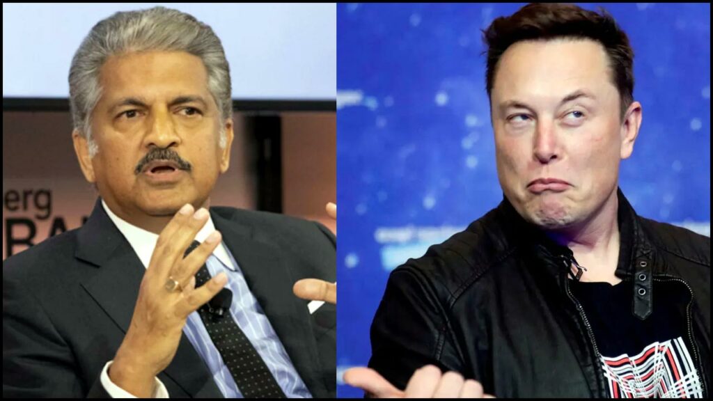 Anand Mahindra Elon Musk