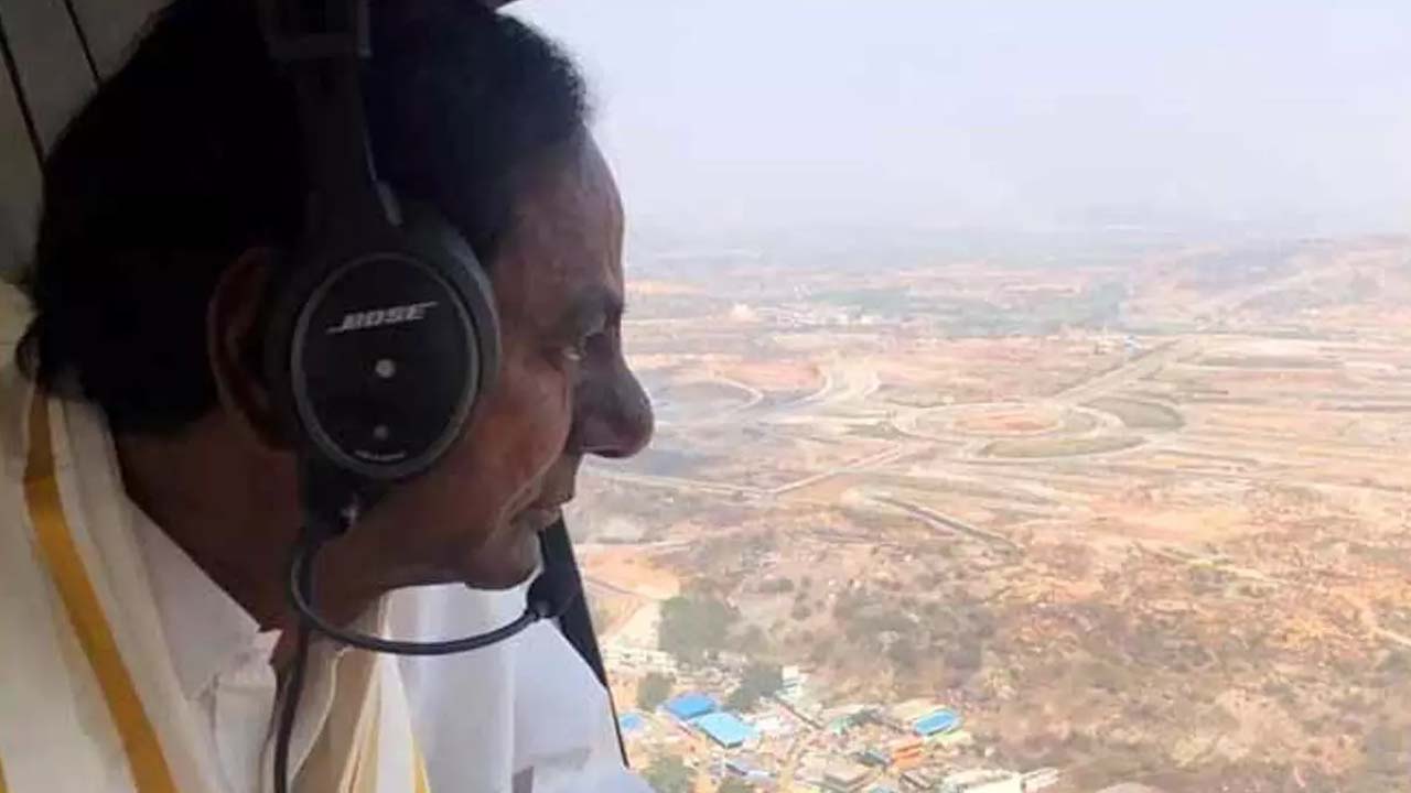 CM KCR Aerial Survey: మంపు ప్రాంతాల్లో సీఎం సర్వే..  పర్యటన షెడ్యూల్​ ఇలా..