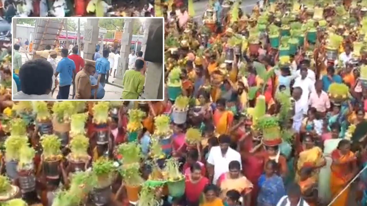 Clashes at temple festival: మధురైలో ఆలయ ఉత్సవాల్లో ఘర్షణ.. కర్రలు, రాళ్లతో దాడి..