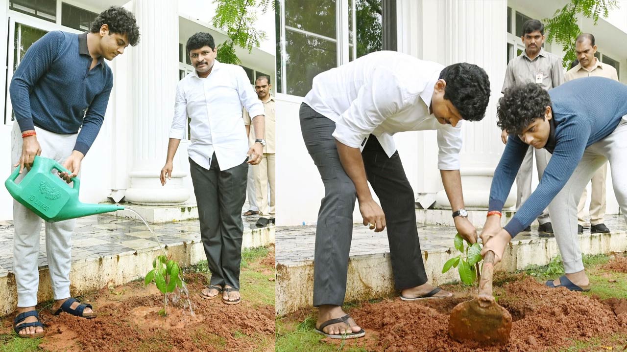 MP Santosh Kumar : తాత బాటలోనే మనవడు హిమాన్షు..