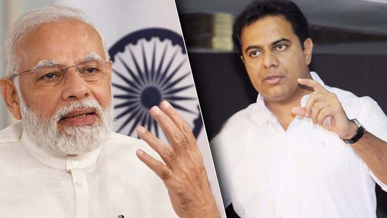 Minister KTR Thanks to PM Modi: ప్రధాని మోడీకి ధ్యాక్స్‌ చెప్పిన కేటీఆర్‌..