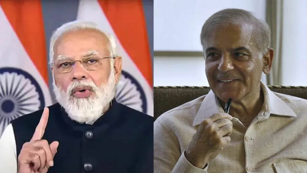 Pm Narendra Modi, Pak Pm Shahbaz Sharif