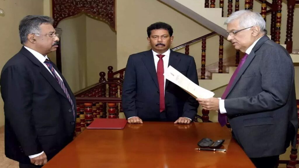 Ranil Wickremesinghe Sworn