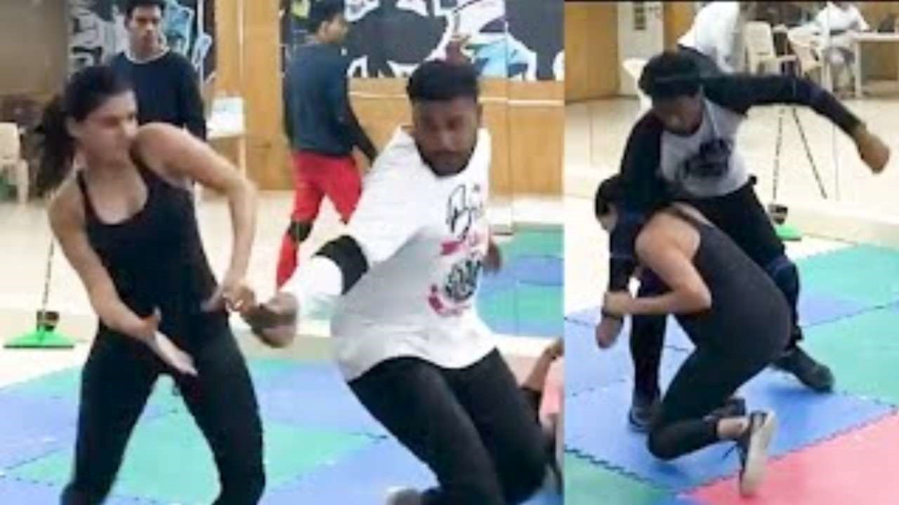 Samantha  Martial Arts Training : : సమంత మార్షల్ ఆర్ట్స్ ట్రైనింగ్